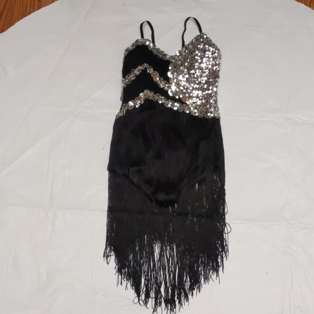 Taffy's Showstopper Fringed Dress